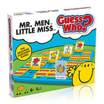 Winning Moves Mr Men and Little Miss Guess Who? Board Game, Play with Mr Grumpy, Mr Funny, Mrs Happy and Mr Sad to guess your opponents character, makes a great gift for ages 6 plus