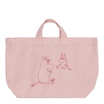 MoominArabia - Mummi totebag Kjærlighet rosa