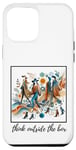 Coque pour iPhone 15 Pro Max Designer fort et drôle pour femme Think Outside The Box.Women's