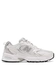 New Balance Womens 530 Trainers - White, White/Silver, Size 6.5, Women