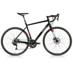 Tifosi Rostra 105 Disc Road Bike - Black / Large