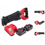 M18 FSZ-552 Recipro Sbelsge 18 v Brushless batterie + 2x 5,5 Ah batterie + kit chargeur - Milwaukee