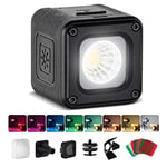 SMALLRIG Lampe Vidéo à LED, Kit d'Éclairage Portable Étanche, Mini Cube avec 8 Filtres de Couleur, Lampe de Photographie à Remplissage Variable 5600K CRI95-3405