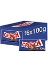 Crunch Milk Chocolate Sharing Bars, 16 x 100 g