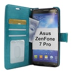 Crazy Horse Wallet Asus ZenFone 7 Pro (ZS671KS) (Turkos)