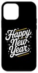 Coque pour iPhone 12 mini Bonne année, nouvelle année nouvelle fête 2025 Celebrations Party