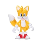 Sonic The Hedgehog Sonic 3 Movie Tails Collector Toy Figure by Jakks Pacific, Stands 5” / 13 cm Tall, Highly Articulated for Boys/Girls, Officially Licensed 3 Movie, Suggested for Ages 3+