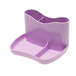 Deflecto Kaddymaster Desk Organiser 1 Compartments Plastic Lavender