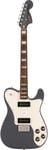 Fender Limited Edition Chris Shiflett Cleaver Telecaster Deluxe, Rosewood Fingerboard, Charcoal Frost Metallic