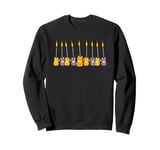 Cute Hanukkah Candles Cat Lover Hanukkah Cat Sweatshirt