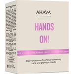 Ahava Vartalonhoito Deadsea Water Hands On! Hand Care Set Mineral Hand Cream Sea-Kissed 40 ml + Mineral Hand Cream 40 ml + Mineral Hand Cream Vivid Burgundy 40 ml