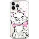 ERT GROUP Disney Marie Coque de téléphone conçue pour iPhone 13 Pro Max 6,7 Pouces TPU Antichoc Coque de Protection de téléphone Bords surélevés Résistant aux Rayures Design Aristochats DPCMARIE2254