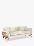 ercol for John Lewis Hexton Large 2 Seater Sofa, Vintage Ash Leg