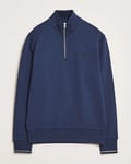 Fred Perry Half Zip Sweatshirt Tennis Blue