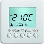 KNX Rumstermostat med vit display