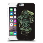 Head Case Designs Officially Licensed Harry Potter Slytherin Deathly Hallows XIV Soft Gel Case Compatible With Apple iPhone 6 / iPhone 6s