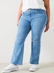 Levi's Plus 315&trade; Plus Shaping Bootcut Jeans - Lapris Topic - Blue, Blue, Size Us 22 = Uk 26, Inside Leg S, Women