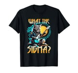 Cat Sigma Shirt Funny Sigma Brainrot Meme Rizz Sigma Male T-Shirt