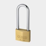 ABUS Hänglås 65/50HB80 KD, med lång bygel, Ø8 mm, mässing