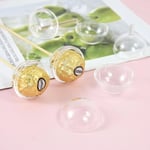 100Pcs Acrylic Valentine's Day Chocolate Box Holder Chocolate Ball Case  Wedding