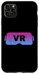 Coque pour iPhone 11 Pro Max Virtual Reality VR Vintage Gamer Video lunettes vidéo