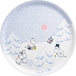 Tarjoilualusta Muurla Moomin Let it Snow, 35 cm