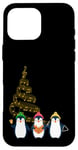 iPhone 16 Pro Max Musical Penguins Singing Carols Christmas Penguin Lover Case