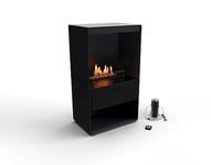 Planika Senso Stove Brûleur Automatique au Bioéthanol - Fabriqué en Acier Galvanisé - Durée de Combustion 4,5 h - Capacité du Réservoir 1,3 l - sans Fumée - pour Usage Intérieur - 230 V