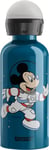 Sigg - Gourde Enfant En Aluminium - Kids Disney Mickey Mouse Astronaut - Étanche & Légère - Sans BPA - Certifiée Neutre En CO2 - Bleu - 0,4L