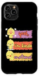 Coque pour iPhone 11 Pro Yeah I'm Kinda Emotional Duck Kids Funny Emotional Chicken