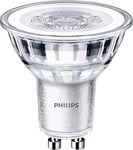 Philips LED Classic Single Pack [GU10 Spot] 3.5W - 35W Equivalent, 220 - 240V, Cool White 4000K (Non-Dimmable)