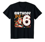 Youth Fox Animal Lovers 6th Birthday Boy Fox B-day 6 Year Old T-Shirt