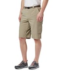 Columbia Men’s Hiking Cargo Shorts, SILVER RIDGE CARGO SHORT, Nylon, Tusk, Size: 40, AM4084