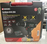 Parkside 20V Cordless Drill + Carry Case, Bare Unit NEW