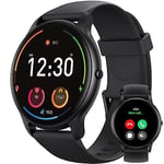 Parsonver Montre Connectée Homme Femme avec Appels Bluetooth, Montre Sport avec 100+ Sportifs, Étanche IP68, Moniteur Sommeil, Fréquence Cardiaque, Podomètre, Smartwatch pour Android iOS, SPROD1, Noir