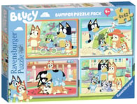 Bluey and Friends 4 X 42 Piece Jigsaw Puzzle