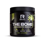 Reflex Nutrition Pre Workout The Muscle Bomb 350mg Caffeine 9g Citrulline Malate 2.5g Beta Alanine Added Hydration Electrolytes (Sour Apple, 400g)