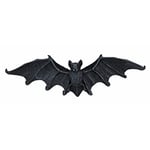 Design Toscano CL69108 Crochet clé Rack - Vampire Bat mur Porte-clés Sculpture - Bat Figure - Les chauves-souris Halloween