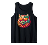 Retro Sunglasses British Shorthair Cat Tank Top