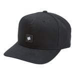 DC SHOES SKATE SNAPDRIPP 2 SNAPBACK MENS CAP BLACK  ADYHA03994 KVJ0