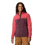 Columbia Women's Benton Springs Half Snap Pull Over 2, Daredevil/Moonvista, XL