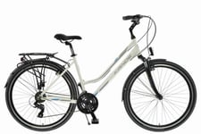 Damcykel Kands Travel-X 28" hjul, 150-167 cm, Vit