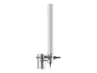 HPE Aruba AP-ANT-19 - Antenne - Wi-Fi - 6 dBi (pour 5 150 MHz - 5 850 MHz), 3 dBi (pour 2 400 MHz - 2 500 MHz) - omni-directionnel - extérieur, montable au plafond, montage sur perche, intérieur...