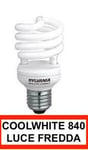 Ampoule SYLVANIA E27 15W/70W Mini Linx Compact Spiro Spirale Froide Blanc Froid