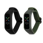 Set of 2x Nylon Watch Straps for Oppo Band Sport