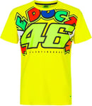 VR 46 Men's 46 The Doctor T-Shirt, Yellow, 3XL