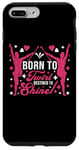 Coque pour iPhone 7 Plus/8 Plus Born to Twirl, Destined to Shine ! Baton Twirling Art