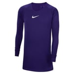 NIKE Boys Dri-fit Park First Layer Sweatshirt, Court Purple White, XS EU