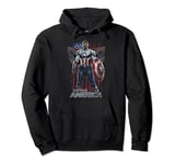 Marvel Falcon & The Winter Soldier Stars Stripes Sam Wilson Sweat à Capuche