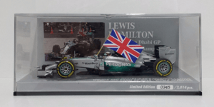 Minichamps Échelle 1:43 Modèle Auto F1 Mercedes AMG L.Hamilton 2014 Modélisme